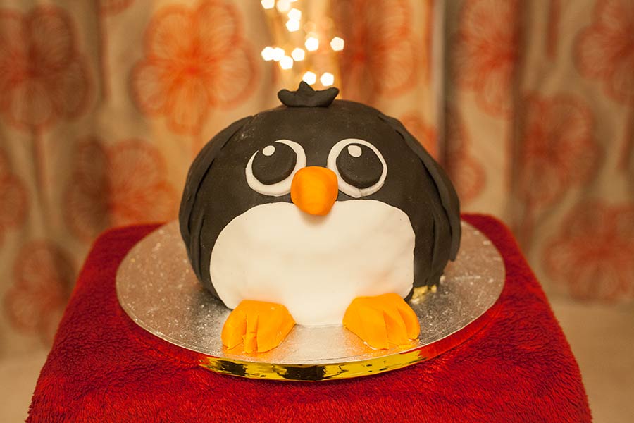 lakeland penguin cake