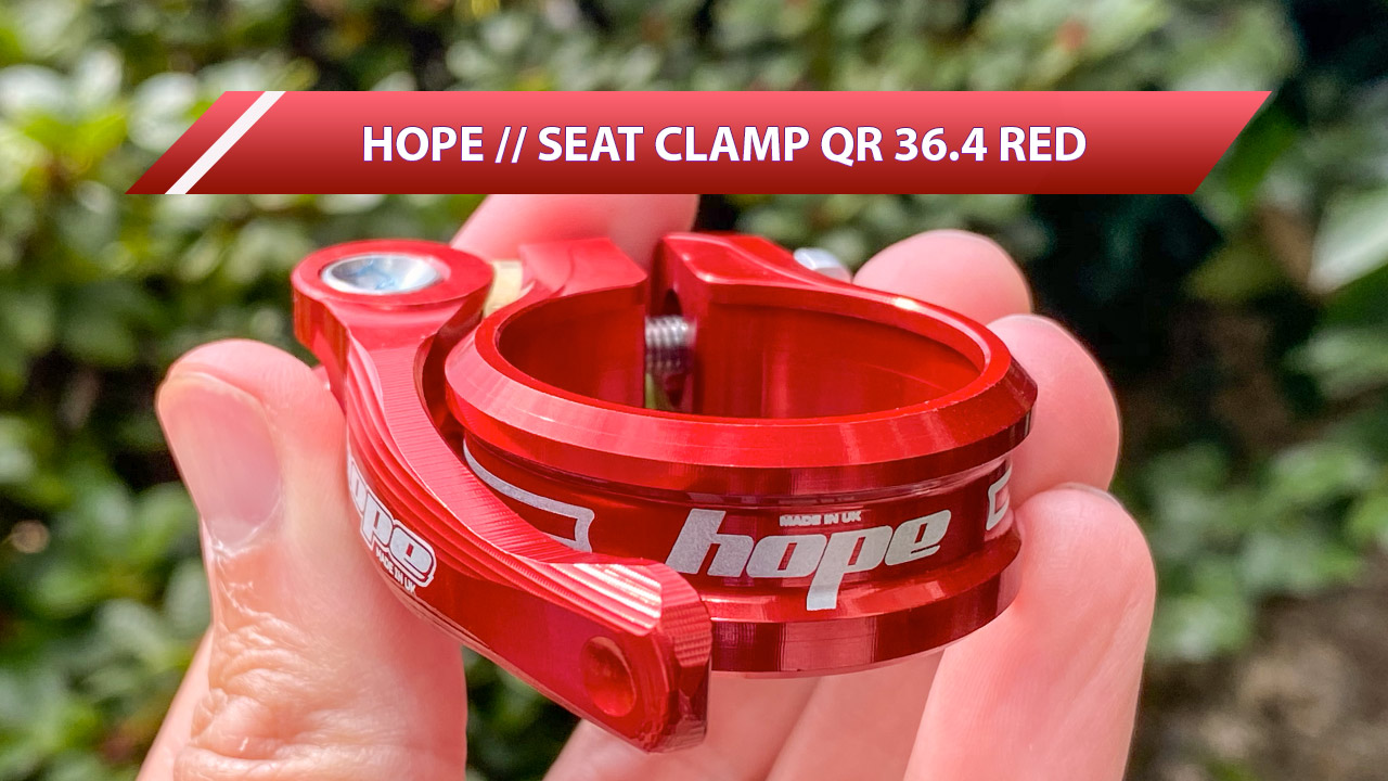 HOPE SEAT CLAMP QR 36.4 RED