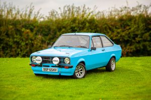Ford Escort Mkii Rally Car on its day off