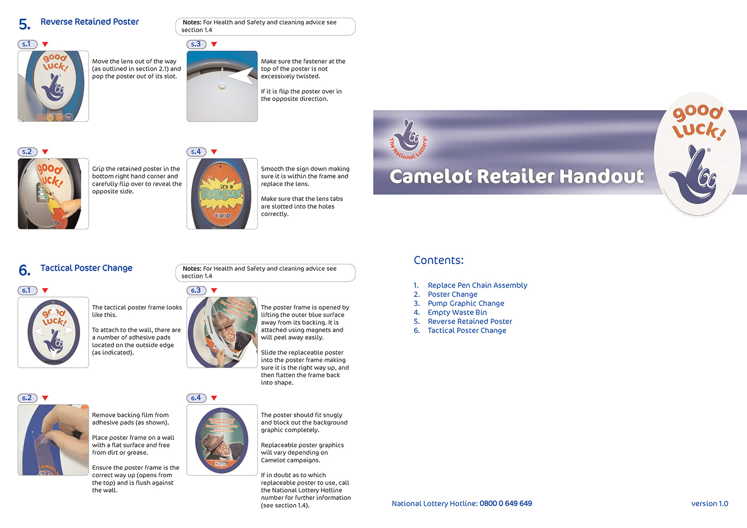 Retailer Update National Lottery Manual