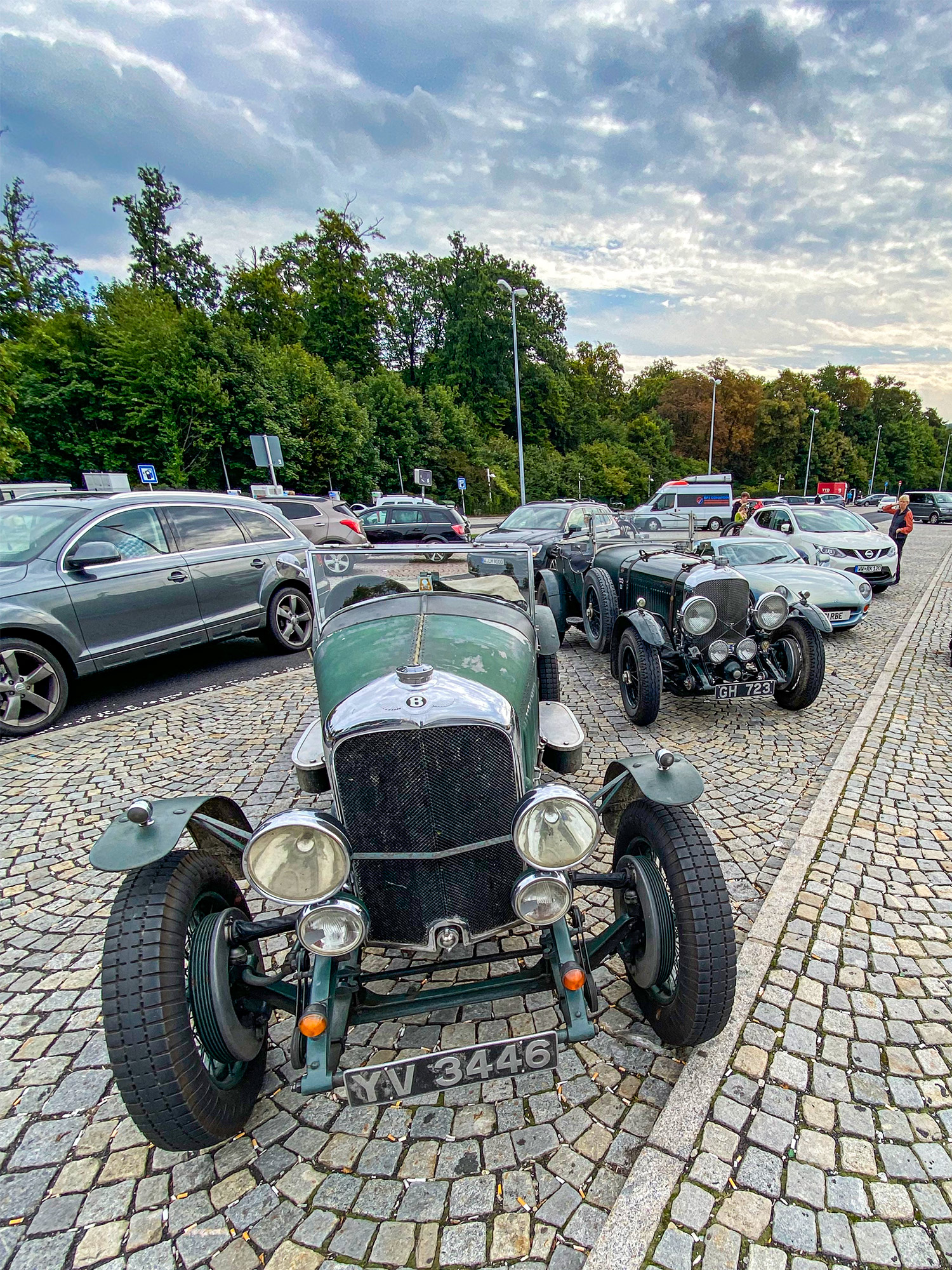Bentleys in Germany on TVR Tour
