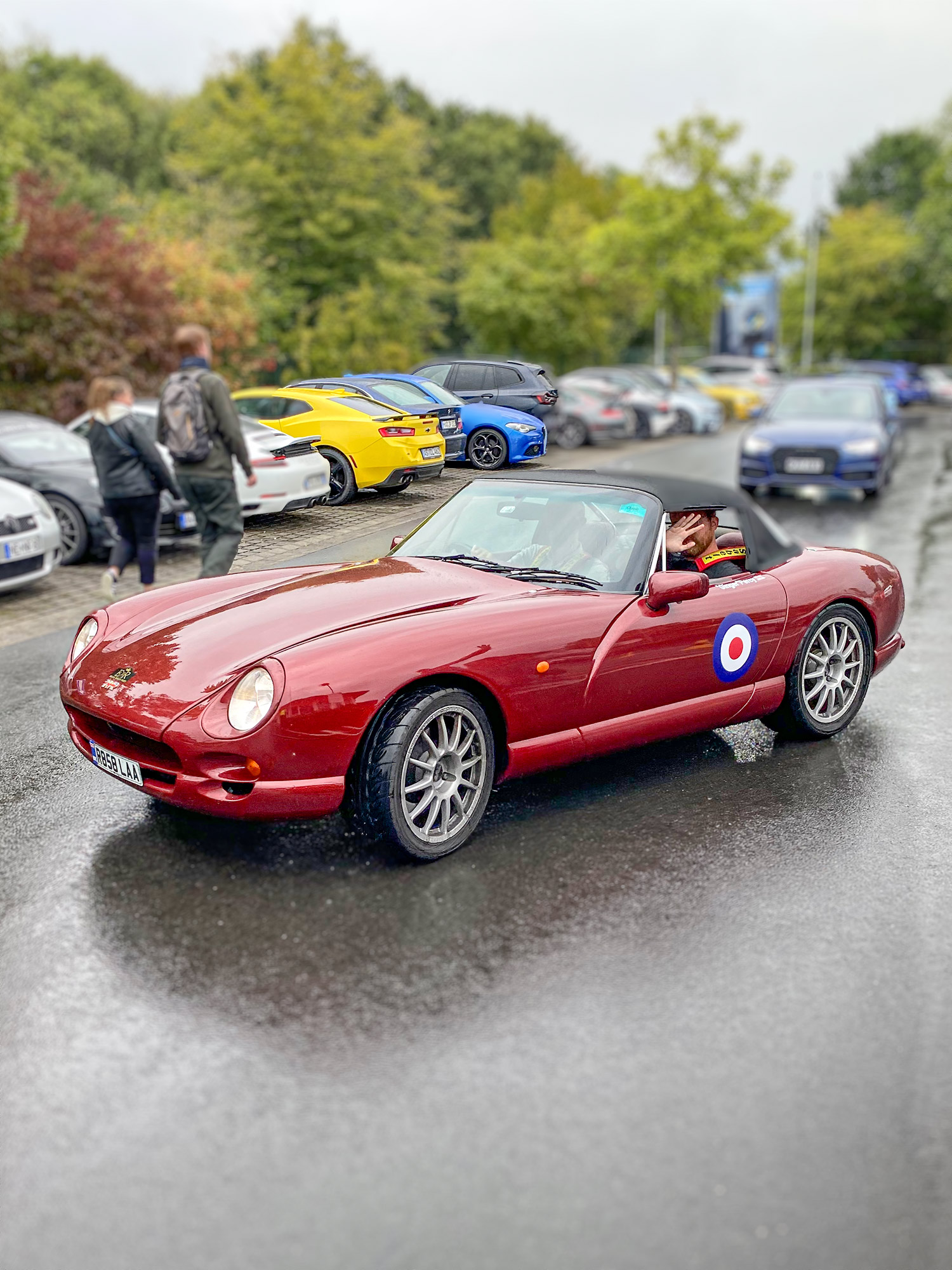 Richie and Rob after the Nurburgring TVR Tour