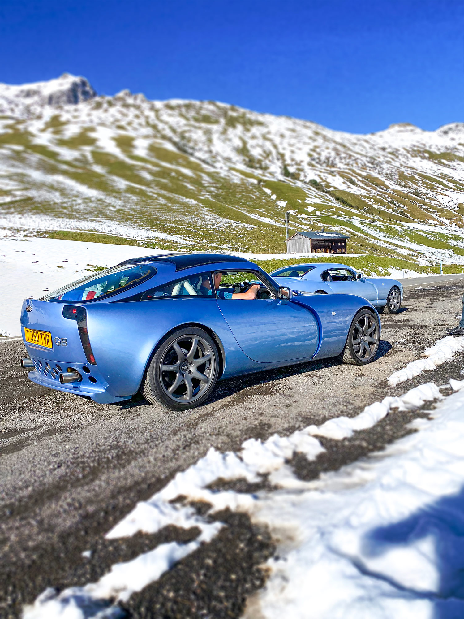 TVR T350 TVR Tour on the Hochtannbergpass