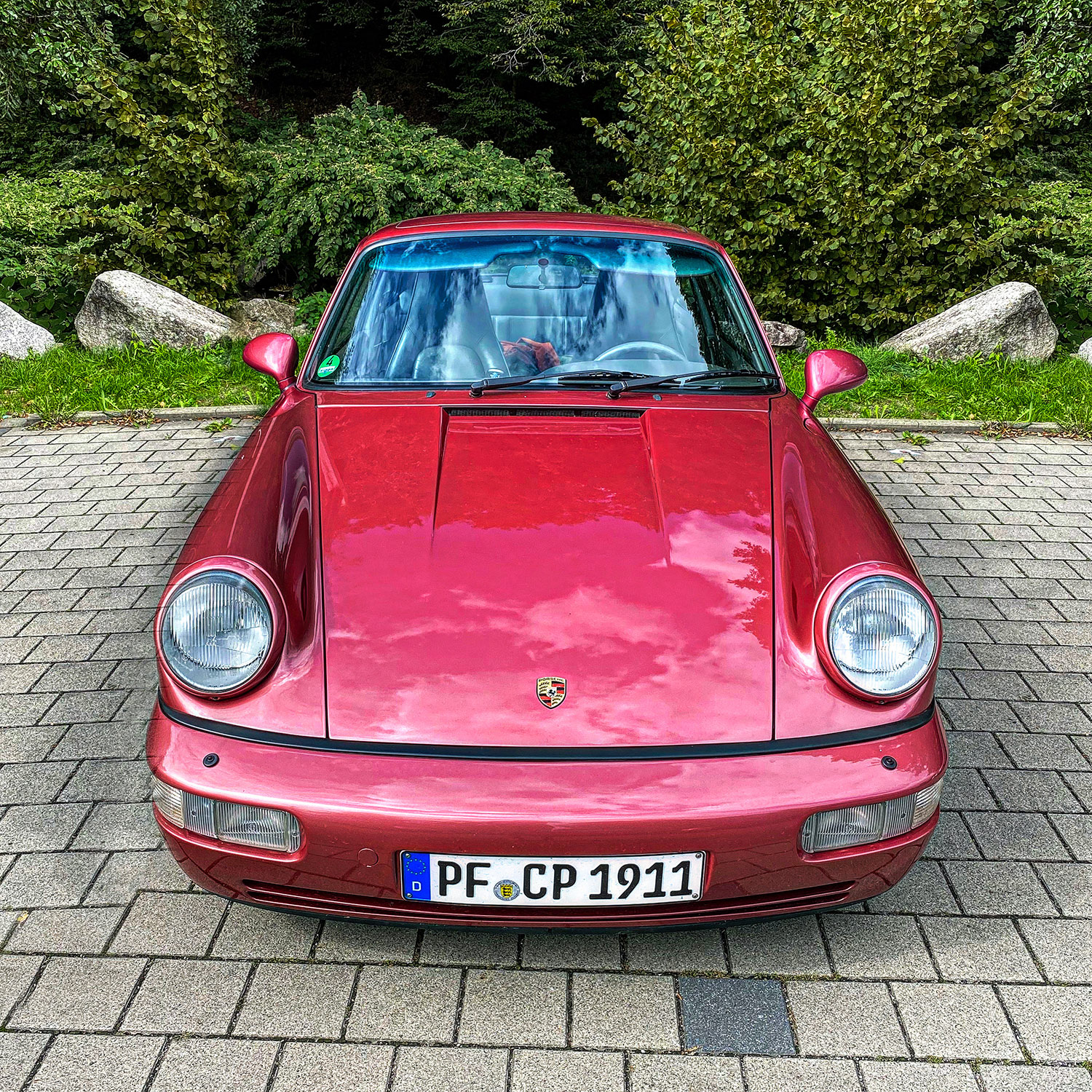 Porsche 911 in Baden Baden Germany