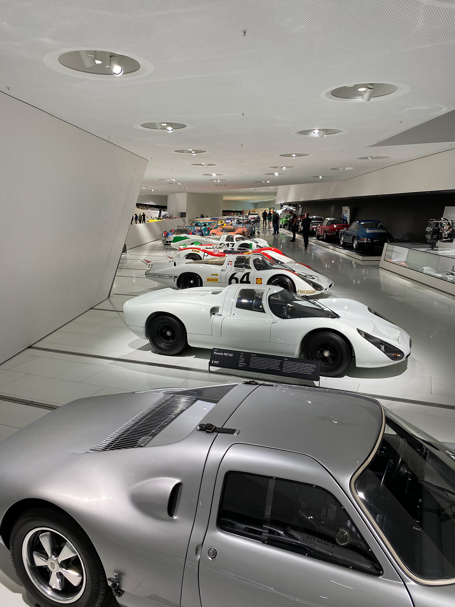 Porsche museum Les Mann