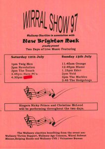 1997 Wirral Show New Brighton Rock